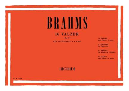 Brahms: Waltzes Op.39