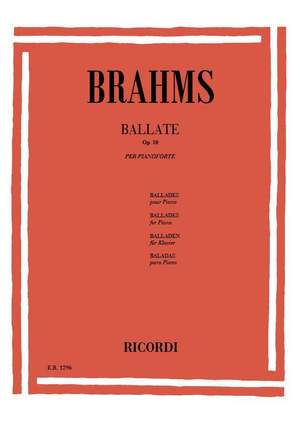 Brahms: 4 Ballads Op.10