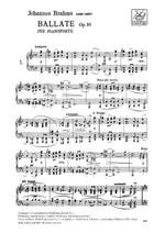 Brahms: 4 Ballads Op.10 Product Image