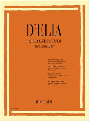 Elia: 12 Grandi Studi per il Virtuosismo tecnico