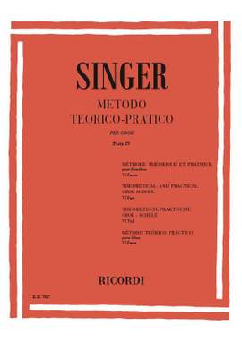 Singer: Metodo teorico-pratico Vol.4