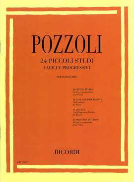 Pozzoli: 24 Piccoli Studi facili e progressivi