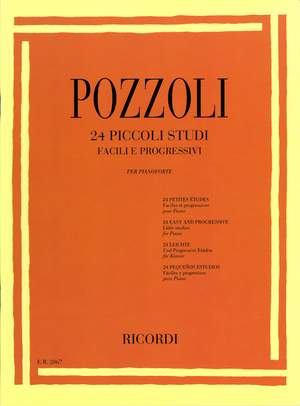 Pozzoli: 24 Piccoli Studi facili e progressivi
