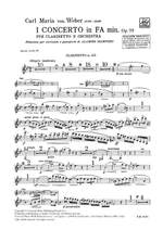 Weber: Concerto No.1, Op.73 in F minor (red. A.Giampieri) Product Image