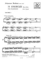 Brahms: 51 Exercises Vol.1: No.1 - No.25 Product Image