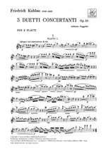 Kuhlau: 3 Duos concertants Op.10 (Ricordi) Product Image