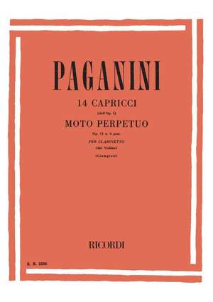 Paganini: Capricci e Moto perpetuo (arr. A.Giampieri)