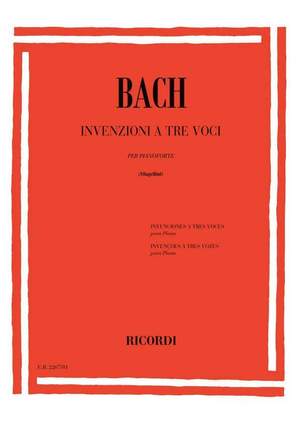 Bach: Invenzioni a 3 Voci (With Critical Notes)