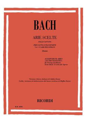 Bach: Arie scelte dalle Cantate Vol.1 (sop)