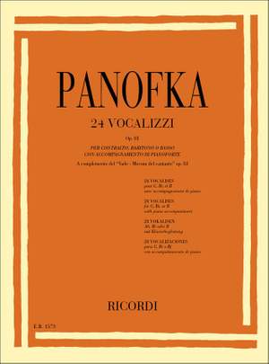 Panofka: Vocalises Op.81 (con/bar/bass)