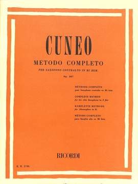 Cuneo: Metodo completo Op.207 (alto)