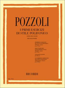 Pozzoli: I Primi Esercizi di Stile polifonico
