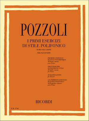 Pozzoli: I Primi Esercizi di Stile polifonico