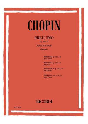 Chopin: Prélude Op.28, No.15 in D flat major (ed. A.Brugnoli)