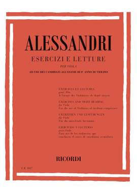 Alessandri: Esercizi e Letture