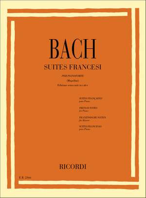 Bach: Suites francesi BWV812-817 (Senza Note in Calce)