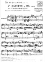 Weber: Concerto No.2, Op.74 in E flat major (red. A.Giamperi) Product Image