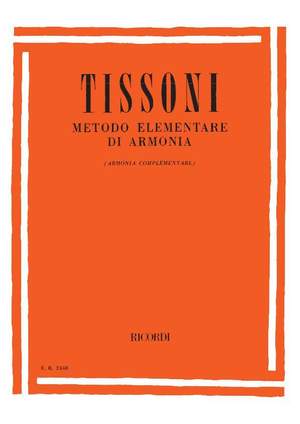 Tissoni: Metodo elementare di Armonia