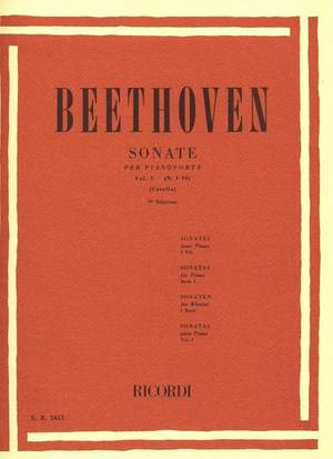 Beethoven: Sonatas Vol.1: No.1 - No.16