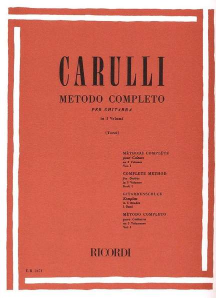 Carulli: Method Vol.1
