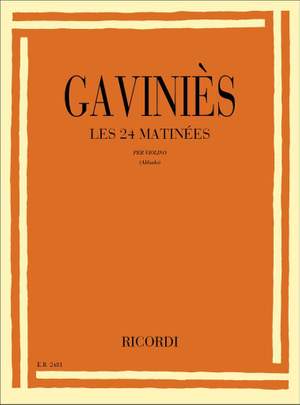 Gavinies: 24 Matinées
