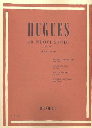 Hugues: 40 Nuovi Studi Op.75
