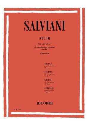 Salviani: Studies for Saxophone Vol.4