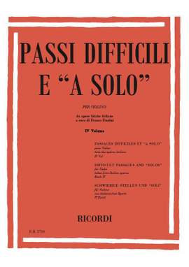 Fantini: Passi difficili Vol.4