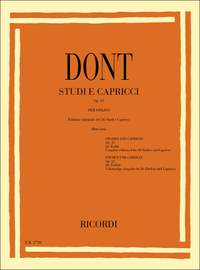 Dont: Etudes et Caprices Op.35 (ed. P.Borciani)