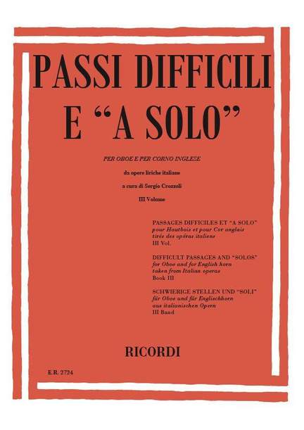 Crozzoli: Passi difficili Vol.3