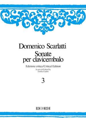 Domenico Scarlatti: Sonatas Volume 3: L98-L153