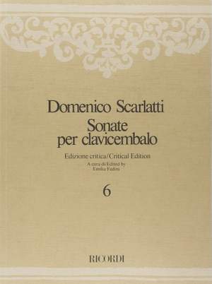 Domenico Scarlatti: Sonatas Volume 6: L274-L333