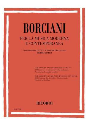 Borciani: Per la Musica moderna e contemporanea