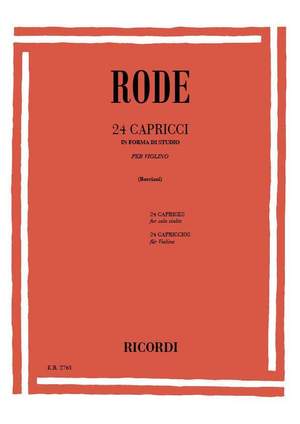 Rode: 24 Caprices (ed. P.Borciani)