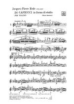 Rode: 24 Caprices (ed. P.Borciani) Product Image