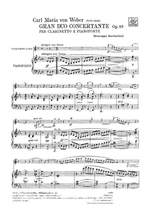 Weber: Grand Duo concertante Op.48 (ed. G.Garbarino) Product Image