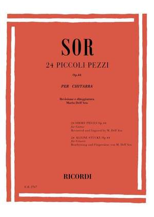 Sor: 24 Piccoli Pezzi Op.44