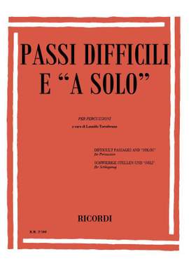 Torrebruno: Passi difficili per Percussioni