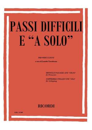 Torrebruno: Passi difficili per Percussioni