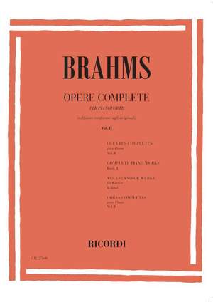 Brahms: Opere complete Vol.2