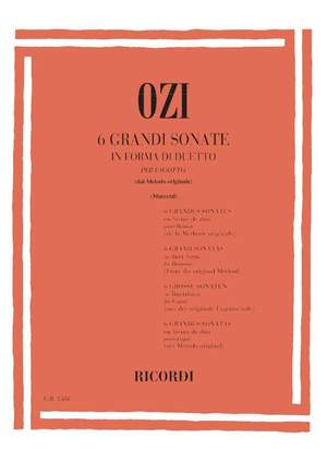 Ozi: 6 Grandi Sonate in Forme di Duetto