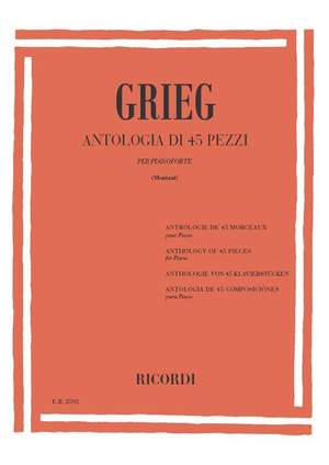 Grieg: Antologia di 45 Pezzi