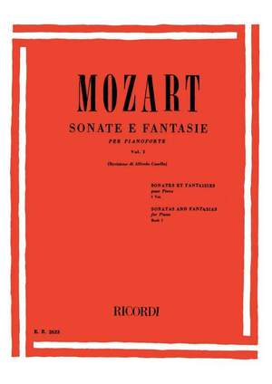Mozart: Sonatas & Fantasies Vol.1 (Crit.Ed.)
