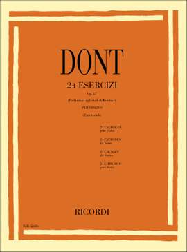 Dont: 24 Esercizi preliminari agli Studi di Kreutzer Op.37