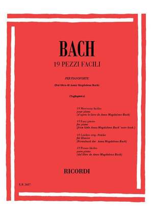 Bach: 19 Pezzi facili, dall 'Libro di Anna Magdalena Bach'