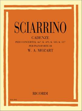 Sciarrino: Cadenzas for Mozart Concertos