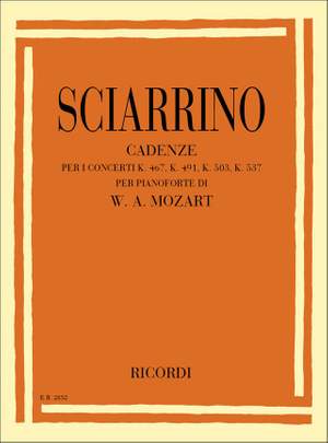 Sciarrino: Cadenzas for Mozart Concertos