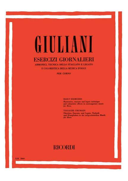 Giuliani: Esercizi giornalieri