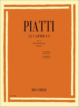 Piatti: 12 Capricci Op.25