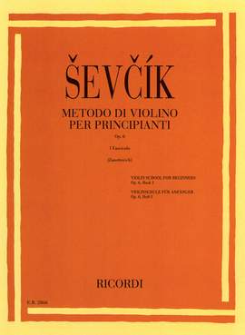 Sevcík: Metodo per Principianti Op.6, Vol.1